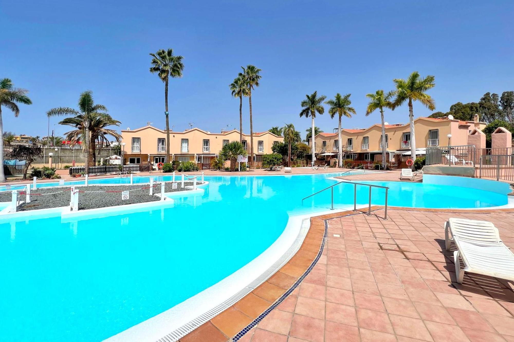 Cosy Bungalow Green Oasis Maspalomas  Luaran gambar