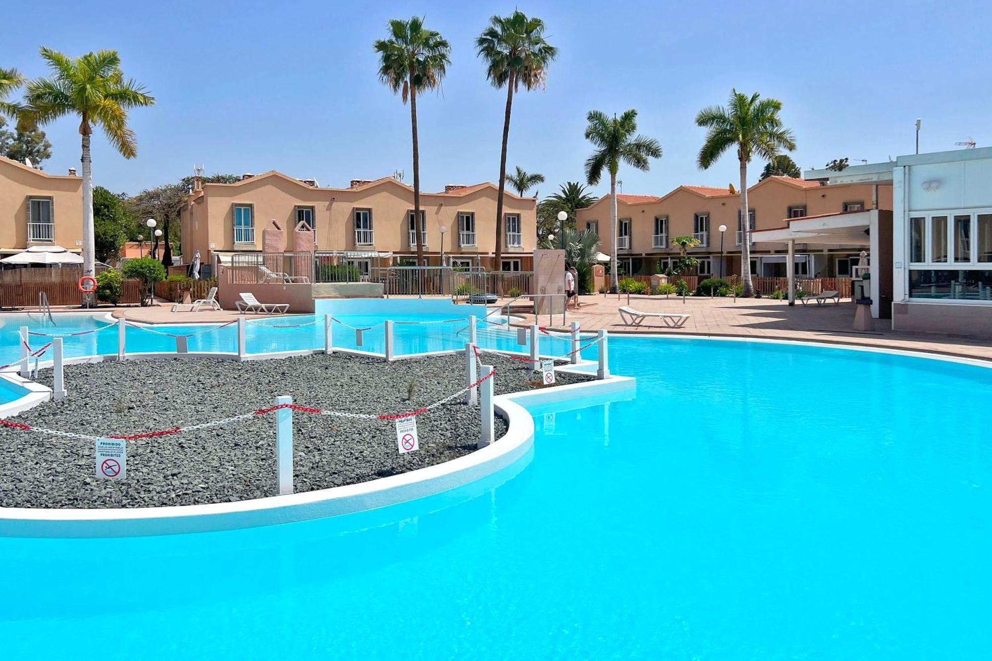 Cosy Bungalow Green Oasis Maspalomas  Luaran gambar